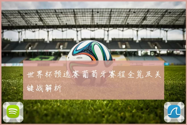 世界杯预选赛葡萄牙赛程全览及关键战解析