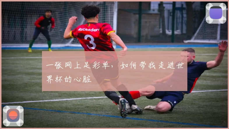 一张网上足彩单，如何带我走进世界杯的心脏